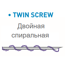 Двойные спирали Twin Screw